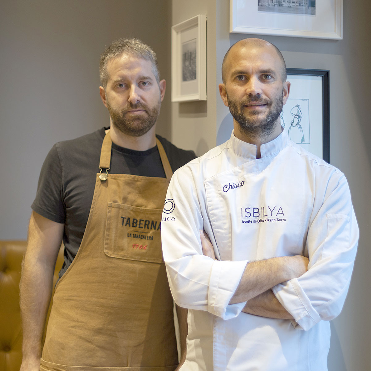 Chisco y Xalo Fundadores Taberna da Tabacalera