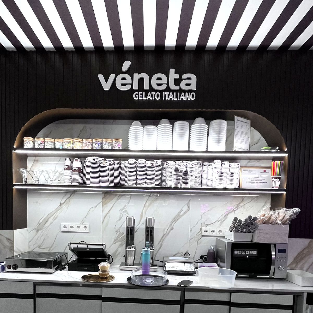 reforma integral heladeria madrid distrito salamanca combo estudio arquitectura
