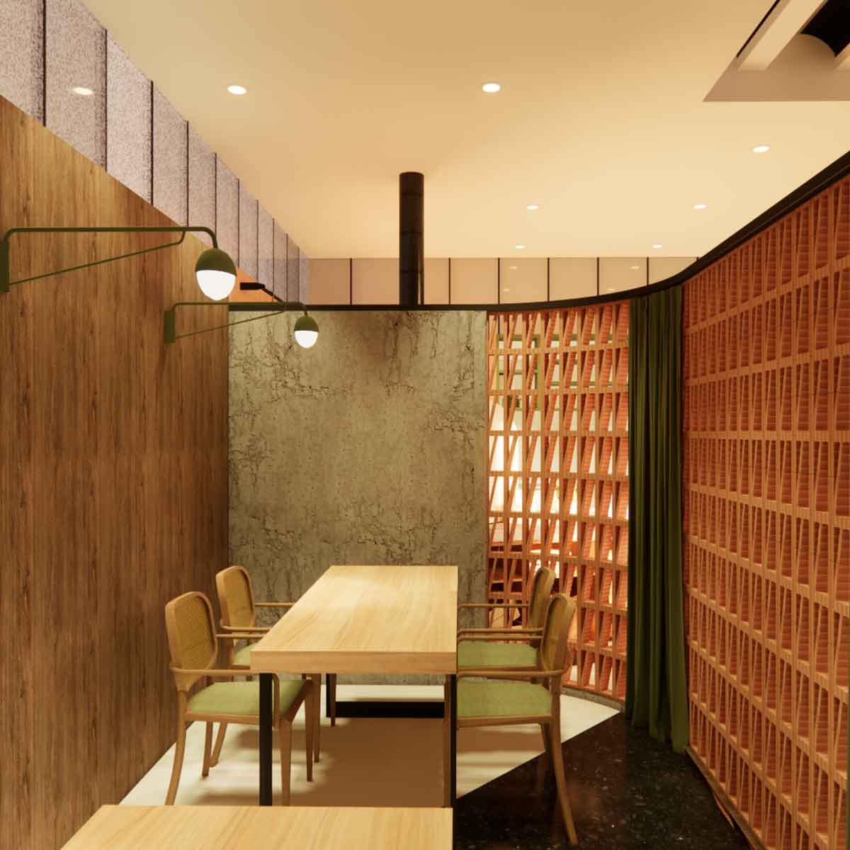 Render Diseño Restaurante