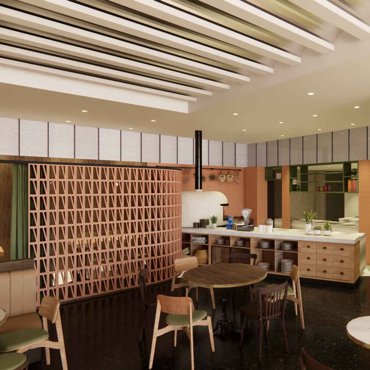 Diseño de interiores y reforma de Restaurante Papla