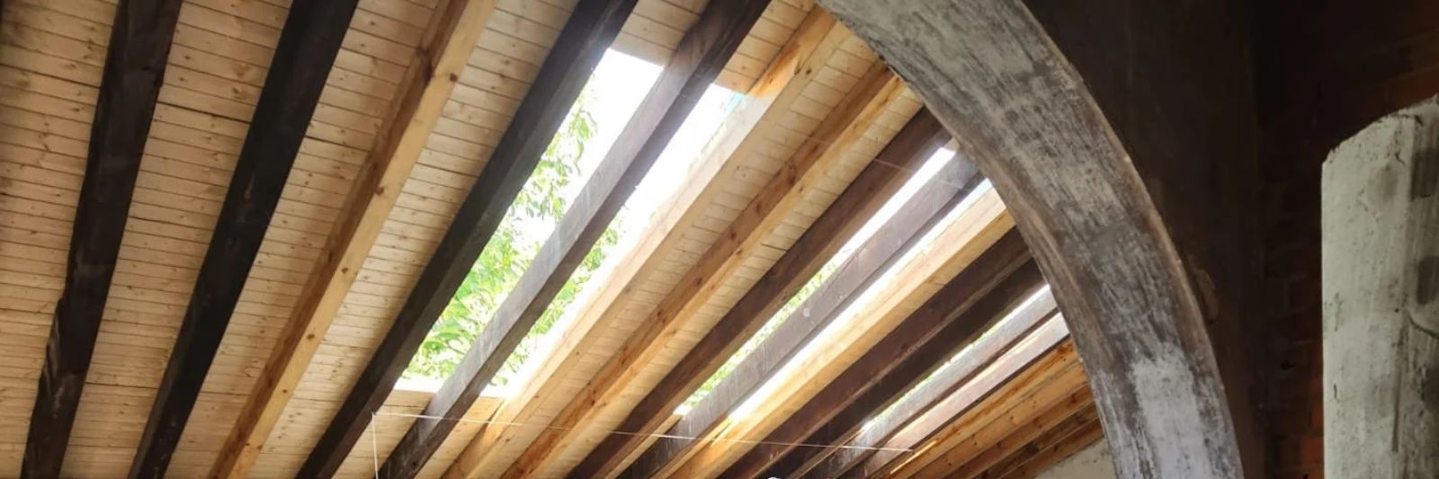 reforma techumbre bodega antigua