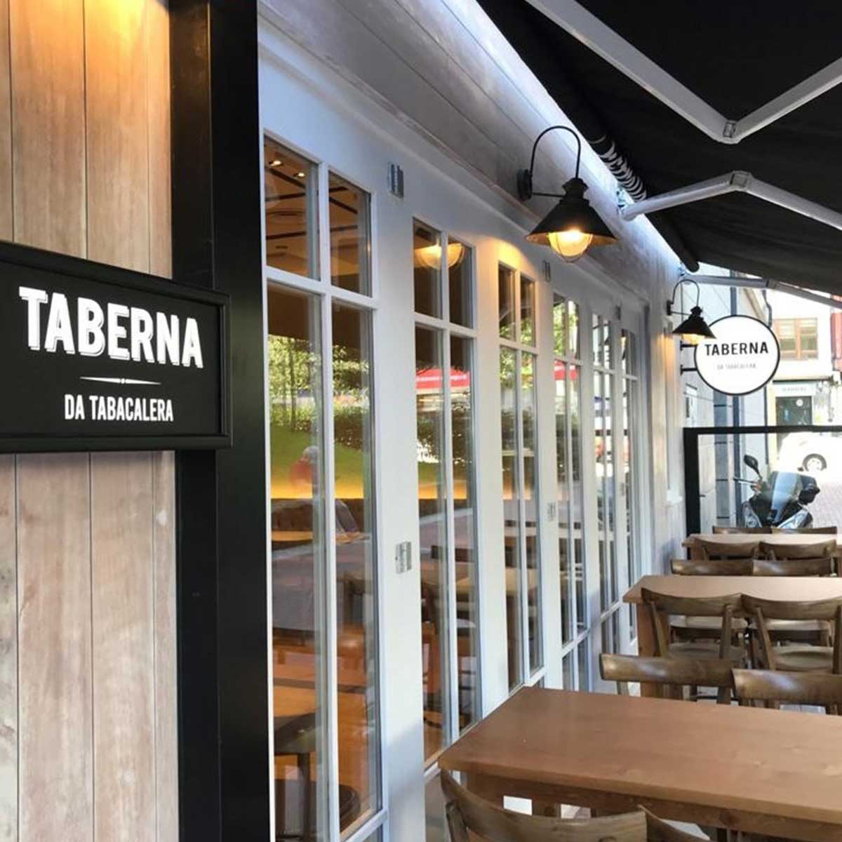 taberna da tabacalera reforma integral terraza y fachada